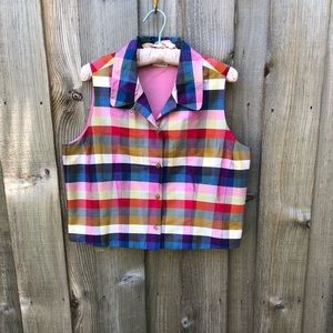 Carlisle 100% Silk sleeveless top.